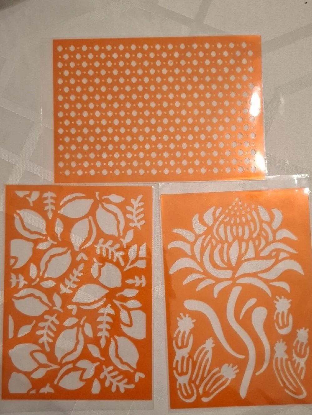 Stencil Bundle Including Scrapbook.com Butterfly Stencil